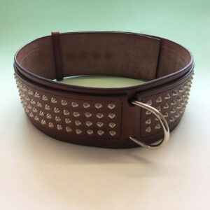 The Karenswood GIANT Studded Leather Collar - 4" wide