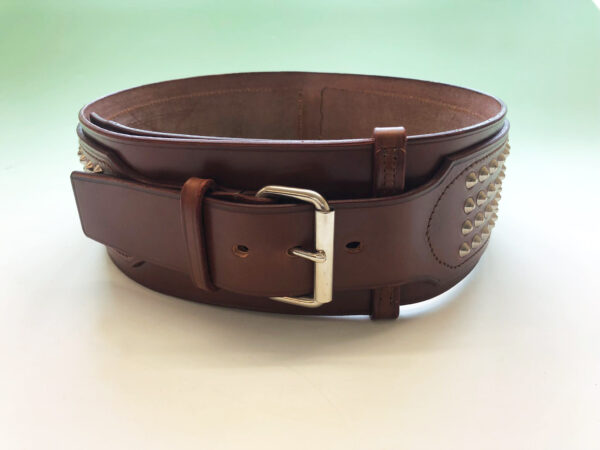 The Karenswood GIANT Studded Leather Collar - 4" wide - Image 2