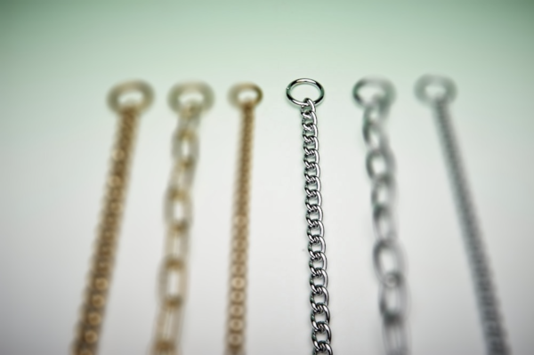 Heavy Duty Twisted Link Check Chain - Steel