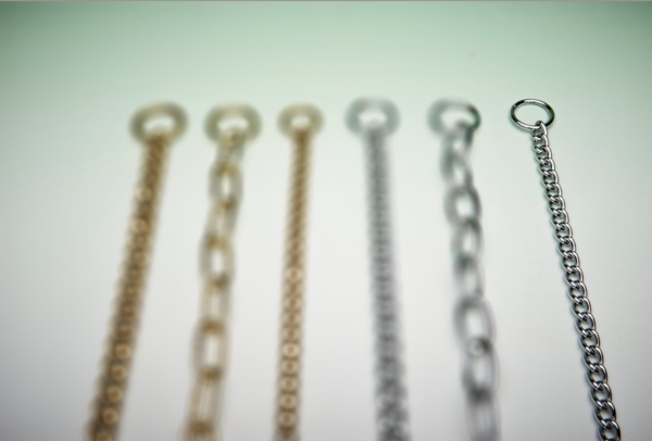 Medium Weight Twisted Link Check Chain - Steel